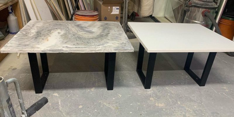 Concrete Tables in Collingwood, Ontario