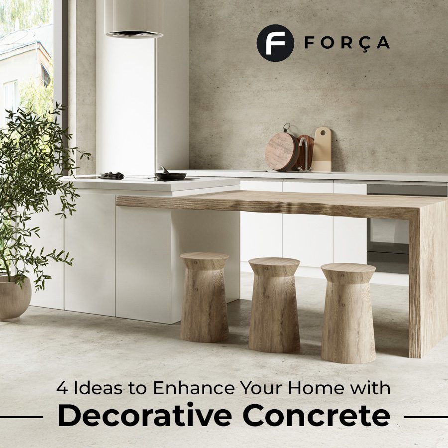 4 Ideas to Enhance Your Home with Decorative Concrete