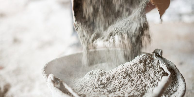 Cement in Collingwood, Ontario