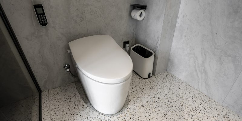 Microcement Bathroom in Collingwood, Ontario