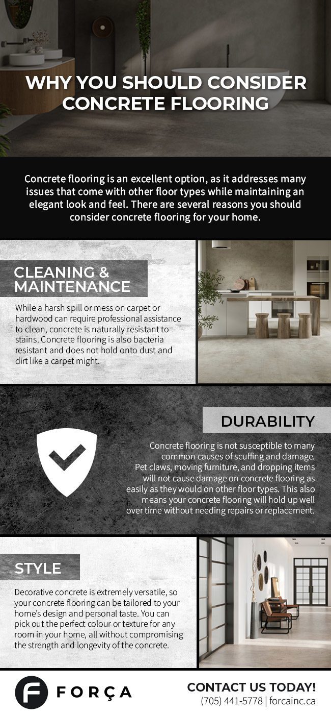 Why You Should Consider Concrete Flooring