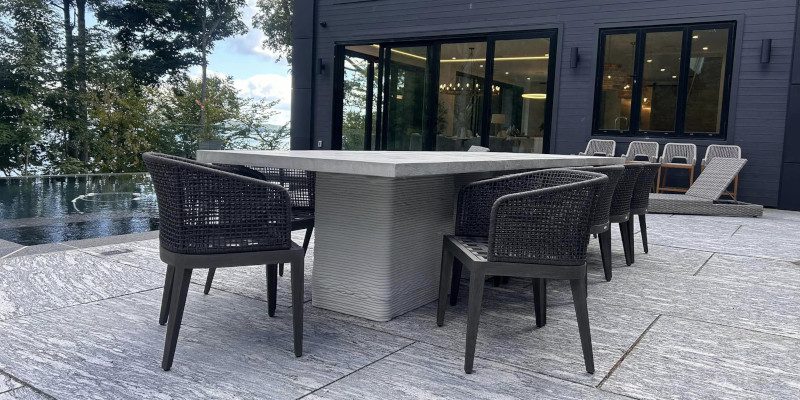 Concrete Outdoor Furniture in Collingwood, Ontario