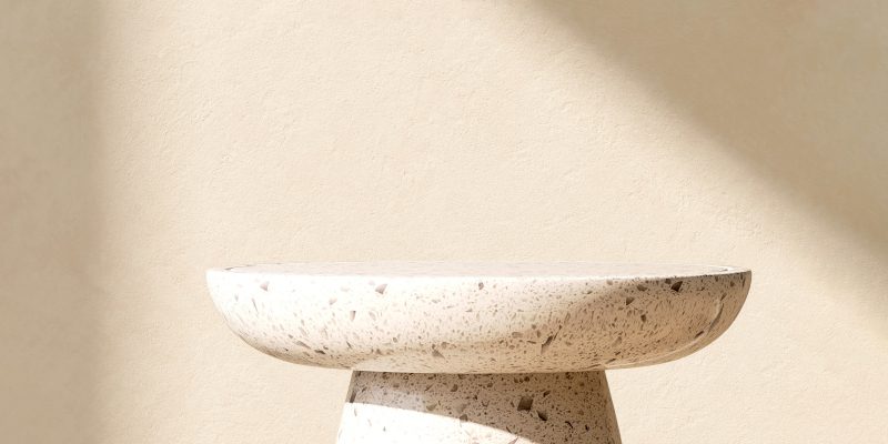 Concrete Coffee Table in Collingwood, Ontario