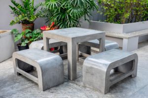 The Visible and Invisible Advantages of Concrete Outdoor Furniture