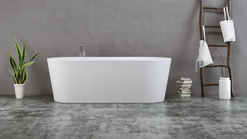 Microtopping Over Tile in Collingwood, Ontario